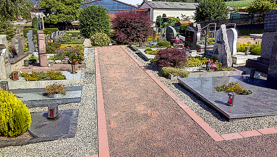 Arbeiten zur Umgestaltung des Friedhofes in Neudorf abgeschlossen