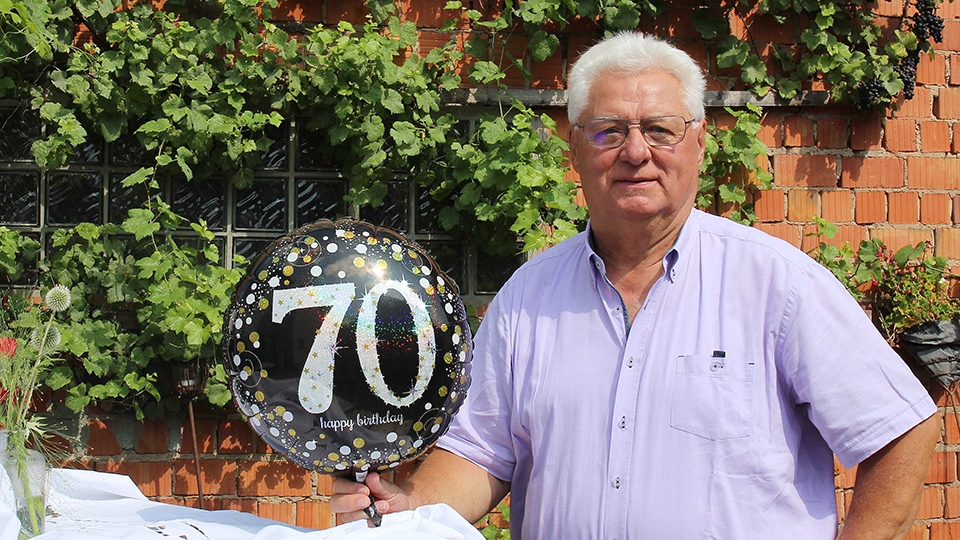ACE-Chef Anton Hofmann feierte 70. Geburtstag