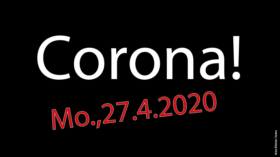 Montag, 27. April: Fünf neue Coronavirus-Fälle