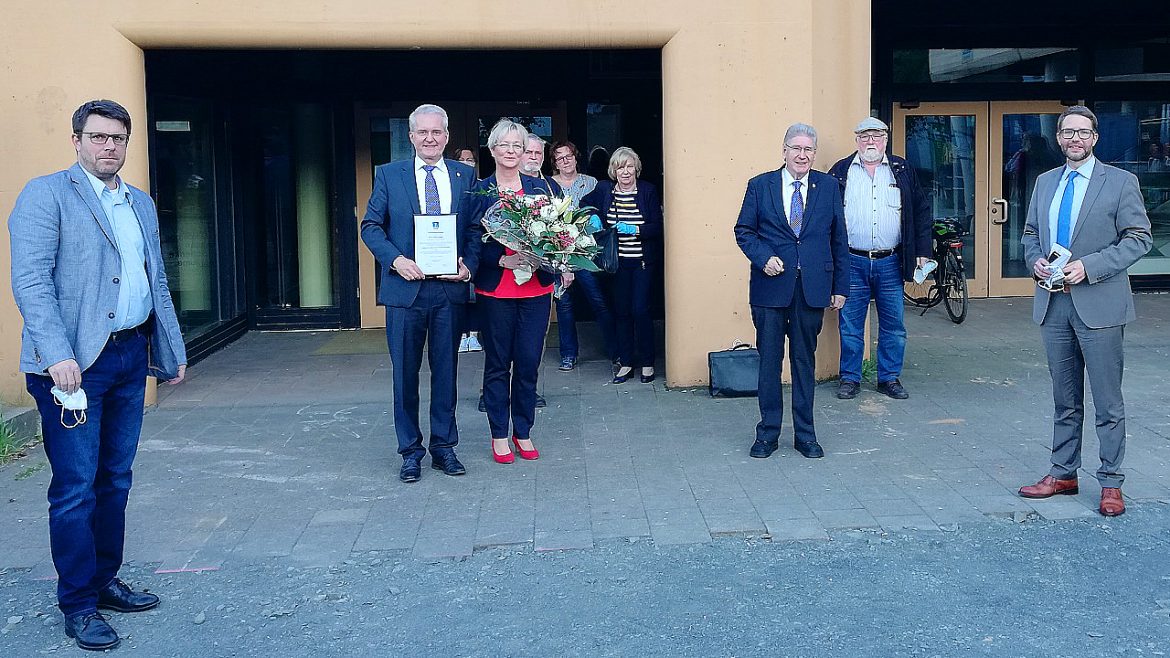 Erfolgt: Amtseinführung von Bürgermeister Andreas Weiher