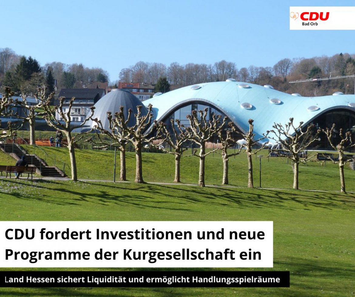 Orber CDU fordert Investitionen und neue Programme der Kurgesellschaft ein