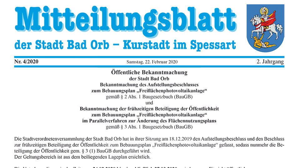 Mitteilungsblatt 2020/4