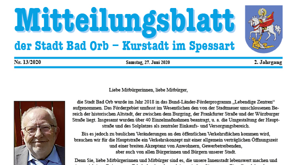 Mitteilungsblatt 2020/13