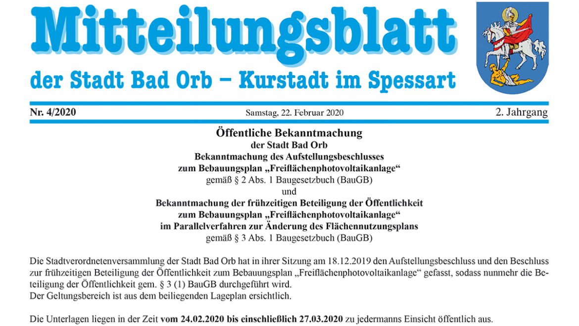 Mitteilungsblatt 2020/6