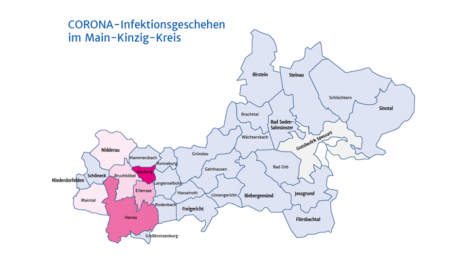 Hohes Infektionsgeschehen: Verschärfte Auflagen für sechs Kommunen im Westkreis