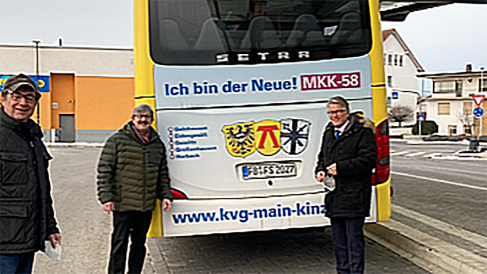 „Neue Buslinie MKK-58“ verbessert Verkehrsangebot in Linsengericht