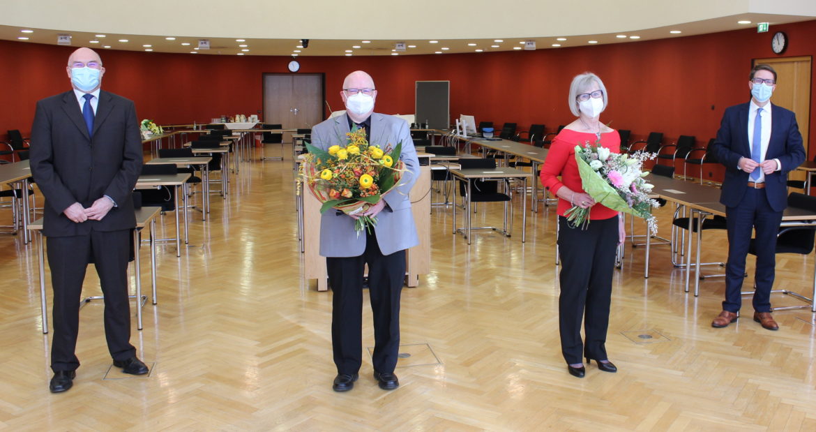 80 Jahre im Dienste für andere Menschen: Heinz Neuendorf und Karin Dietz