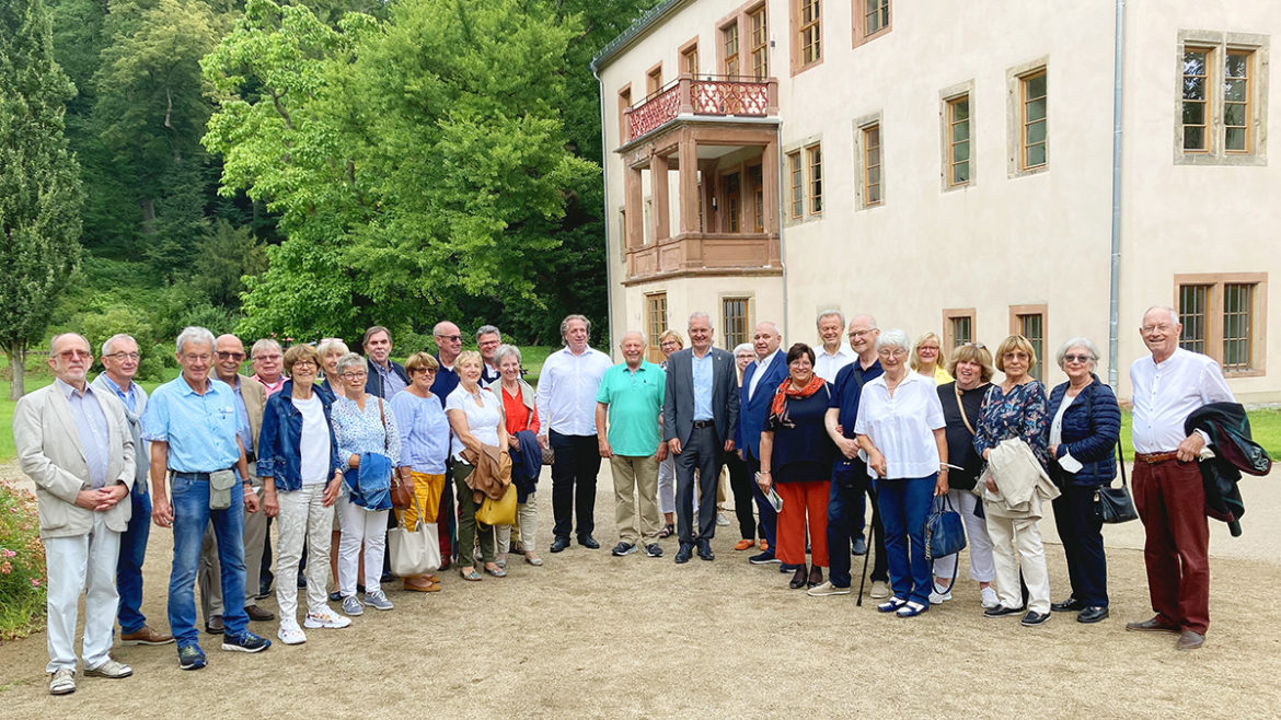 Lions-Club Bad Orb – Gelnhausen besuchte Schloss Wächtersbach