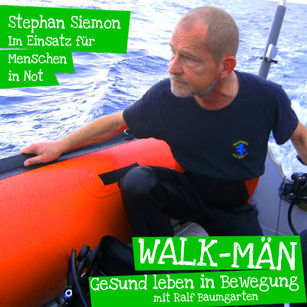 Podcast-Gespräch: Stephan Siemon – im Einsatz für Menschen in Not