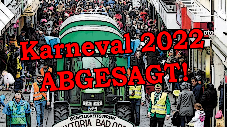Fastnachtsveranstaltungen 2022: ABGESAGT