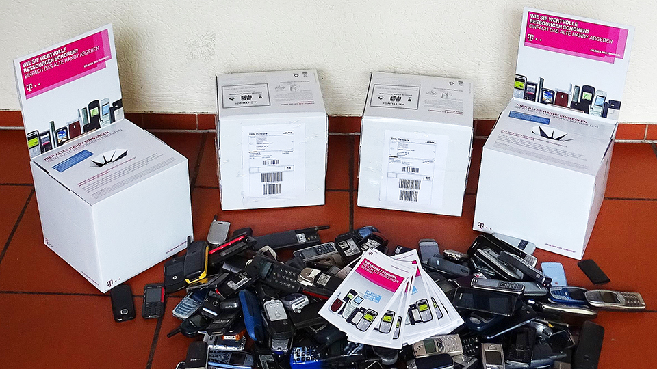 GNA setzt auf Recycling von alten Handys und Tablets