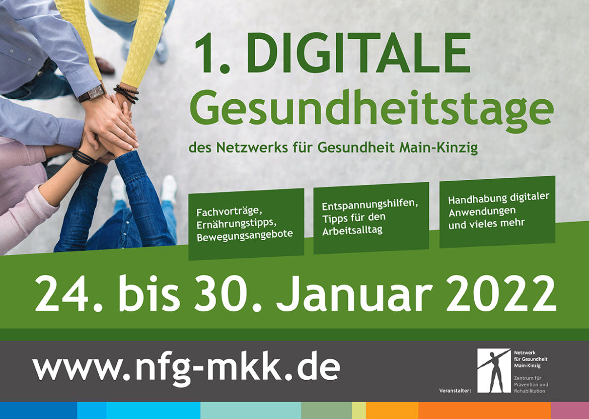 Digitale Gesundheitstage des Netzwerks für Gesundheit Main-Kinzig