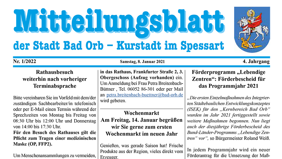 Mitteilungsblatt 2022/1