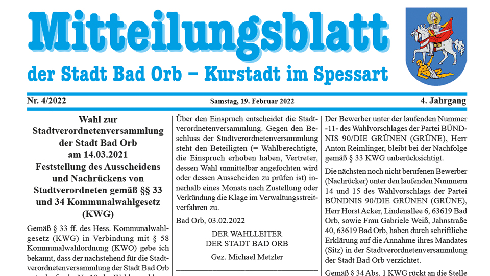 Mitteilungsblatt 2022/4