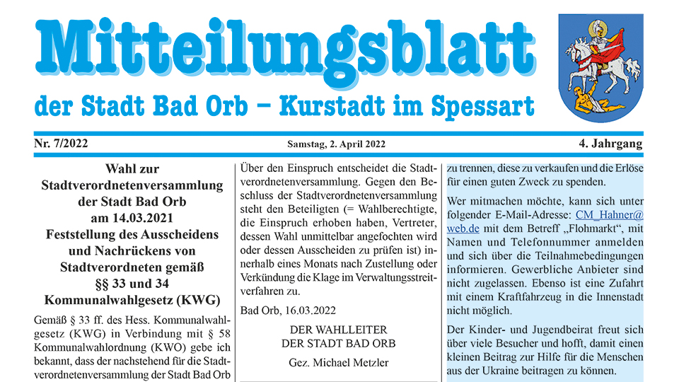 Mitteilungsblatt 2022/7
