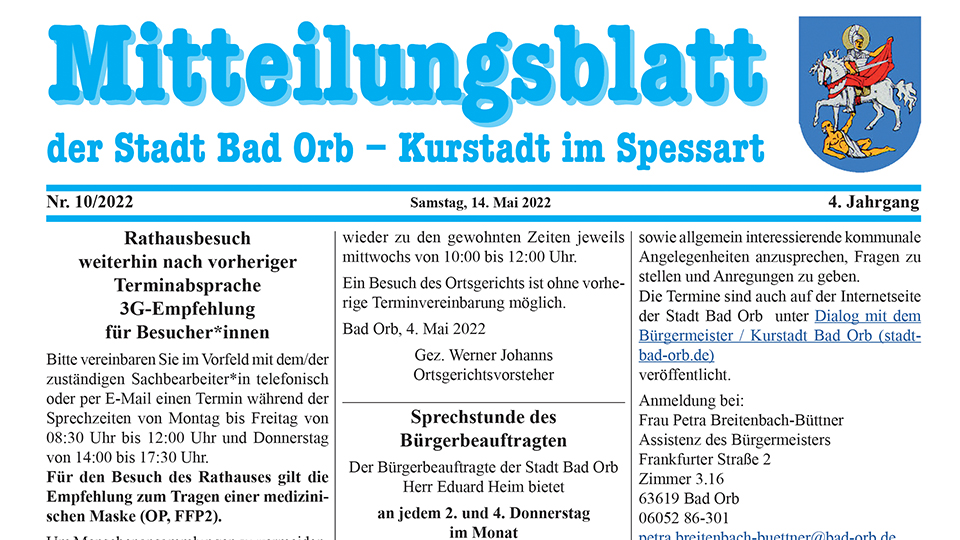 Mitteilungsblatt 2022/10