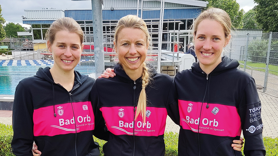 Triathlon: Erneuter Tagessieg für Bad Orbs zweites Damenteam