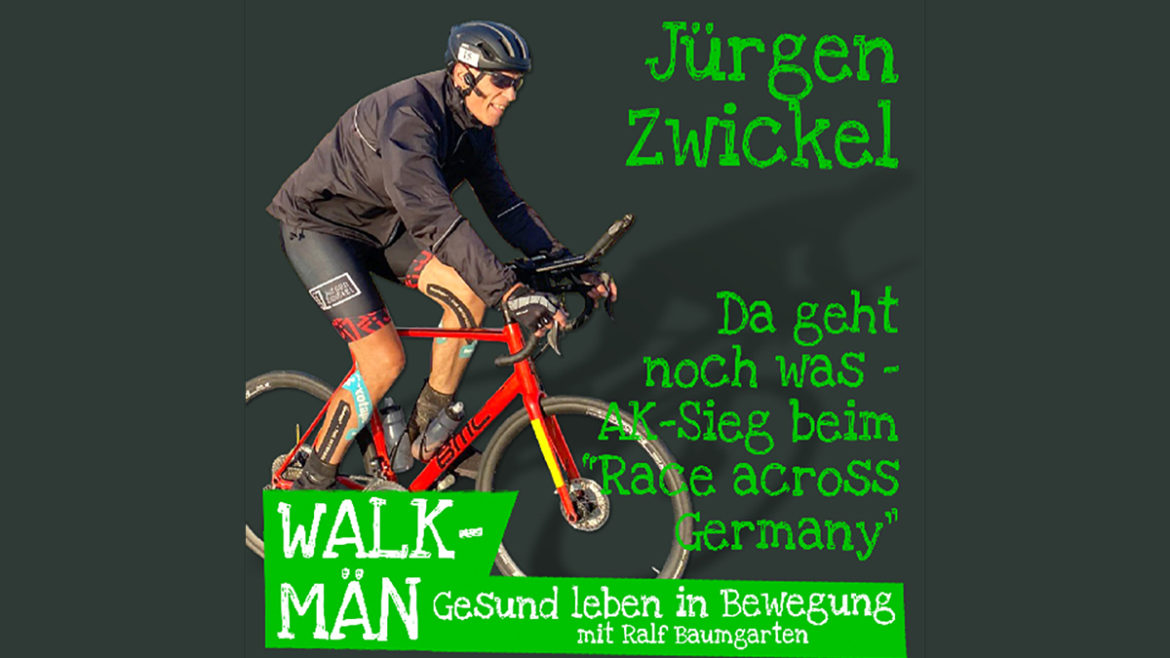 Walk-Män 117: Jürgen Zwickel siegt beim Race across Germany (AK)