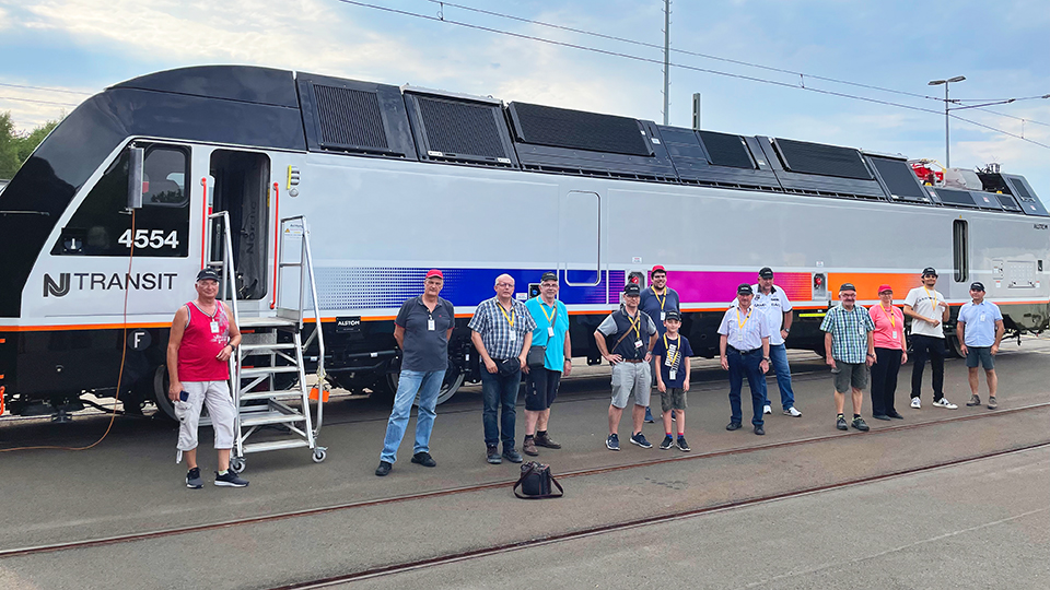 SPD besucht Lokomotivhersteller Alstom