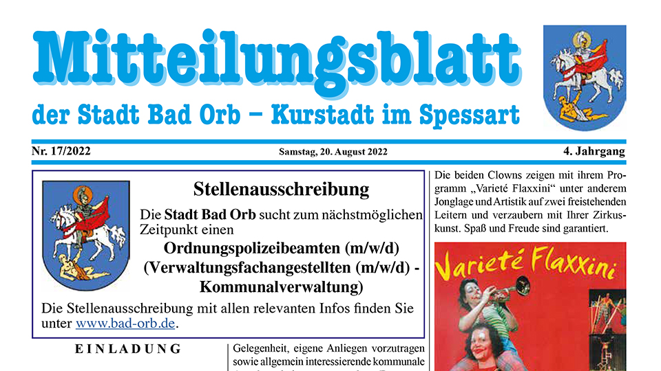 Mitteilungsblatt 2022/17