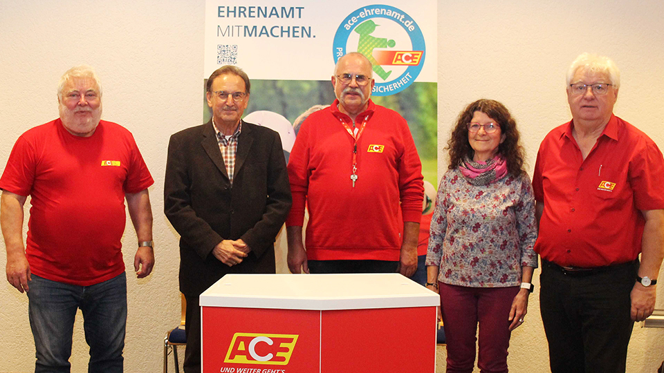Hermann Stiegler als ACE Kreisvorsitzender wiedergewählt