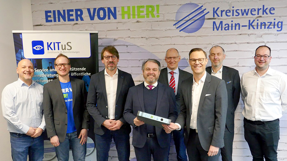 Stadt Gelnhausen und Kreiswerke Main-Kinzig kooperieren bei Datensicherheit