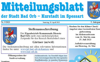 Mitteilungsblatt Bad Orb 9/2023,