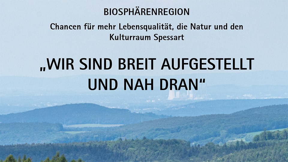 Spessartbund gibt Flyer für Biosphärenregion heraus