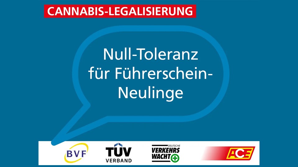 Cannabis-Legalisierung: Null-Toleranz für Führerschein-Neulinge