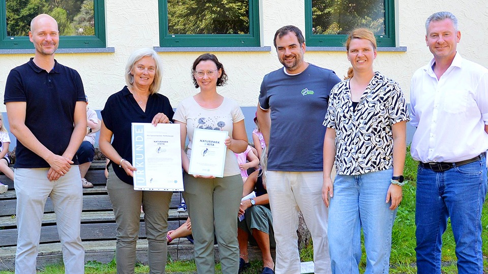 Kindergarten „Spessartwichtel“ ist jetzt „Naturpark-Kita“