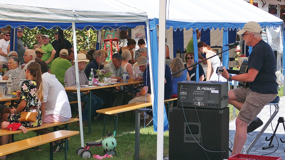 OGV Lanzingen feierte Sommerfest mit Äppler und Handkäs